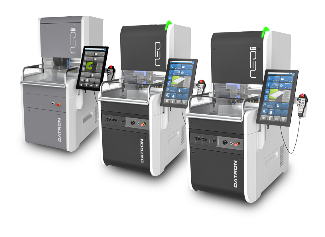 DATRON neo entry, DATRON neo et DATRON neo Pro